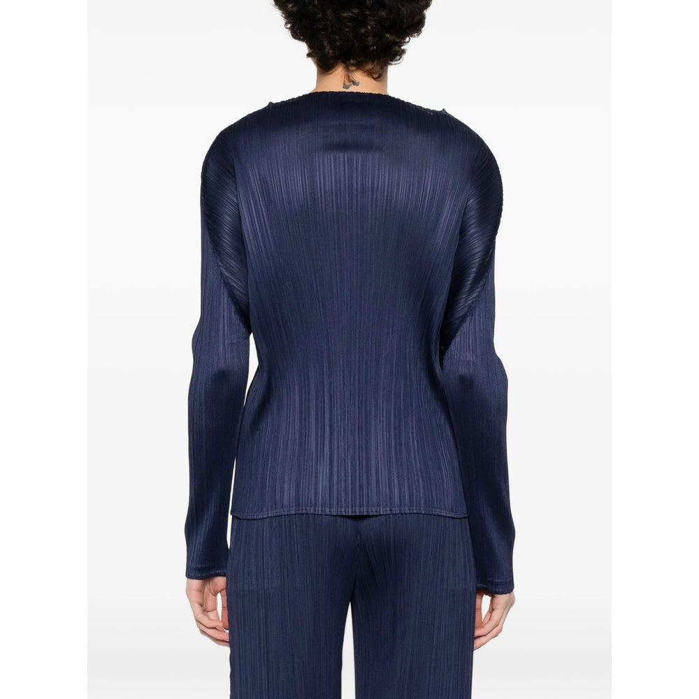 Pleats Please Issey Miyake Shirts - Blue | 86ac3dfedf201957058b62127057b9368078f043