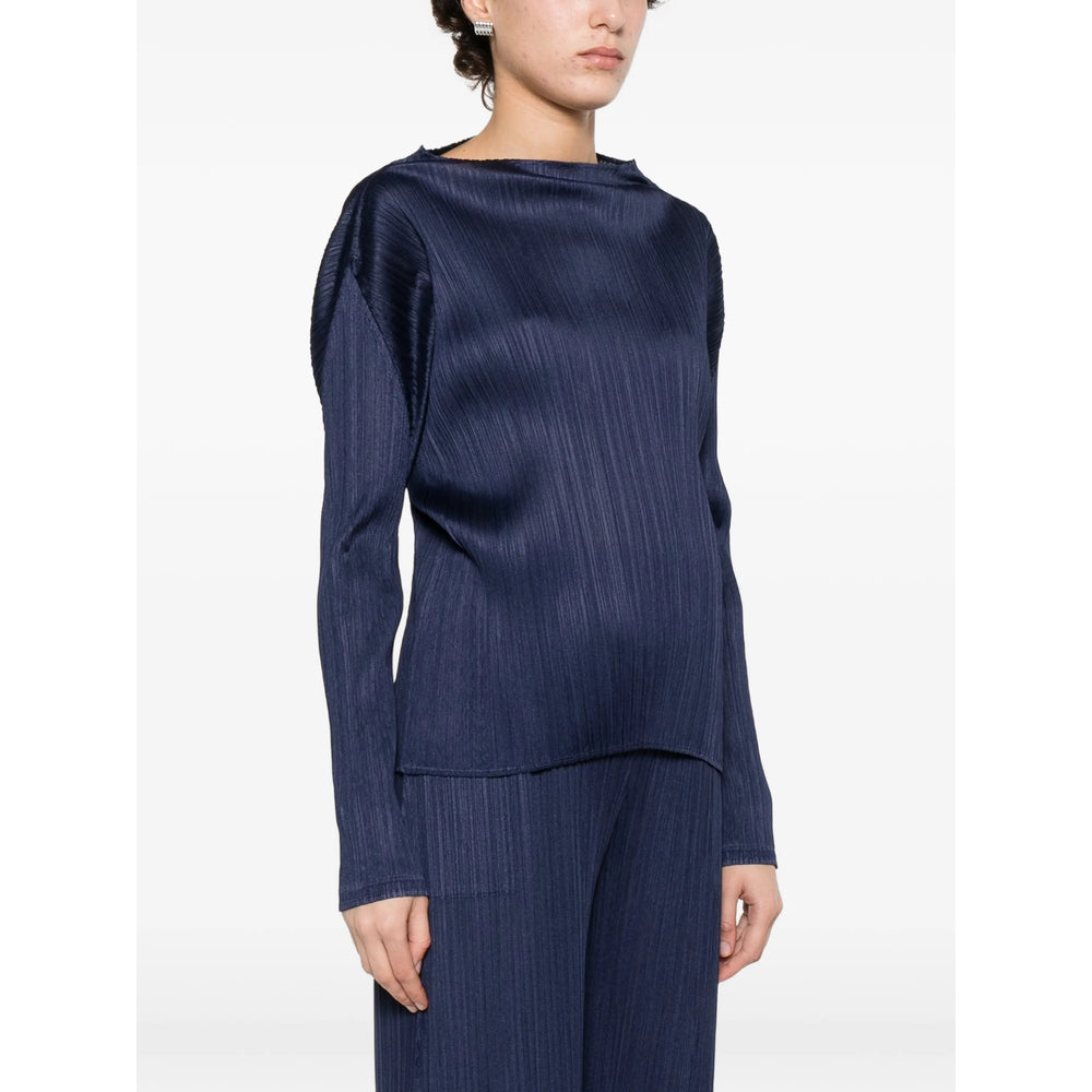 Pleats Please Issey Miyake Shirts - Blue | a38bfb75b816eaed987d614e199551669e40c911