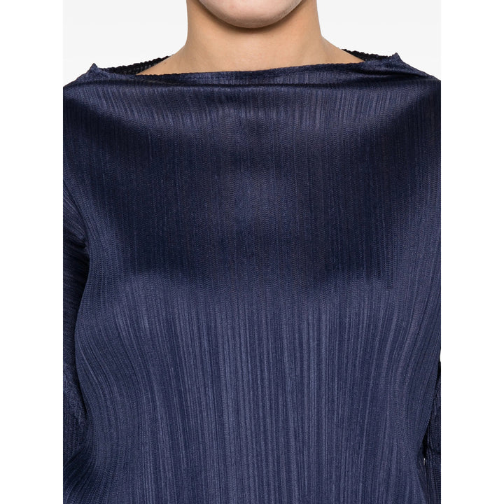Pleats Please Issey Miyake Shirts - Blue | b7b035e75b9cdeb4ade012e195fd868799e49d67