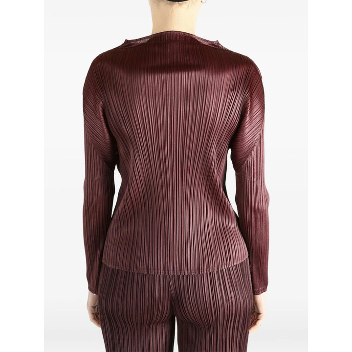Pleats Please Issey Miyake Shirts - Brown | 2725898fb976ad3afa4f4b625c0d9951fef5547d