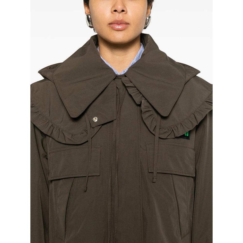 Barbour X Ganni Outerwears - Brown | 4fc8e696334c6c74f94b863b6156949b19bc22e6