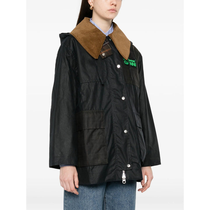 Barbour X Ganni Outerwears - Black | 8c700f90febee60f223d72afbffe4d1f78cf6ccd