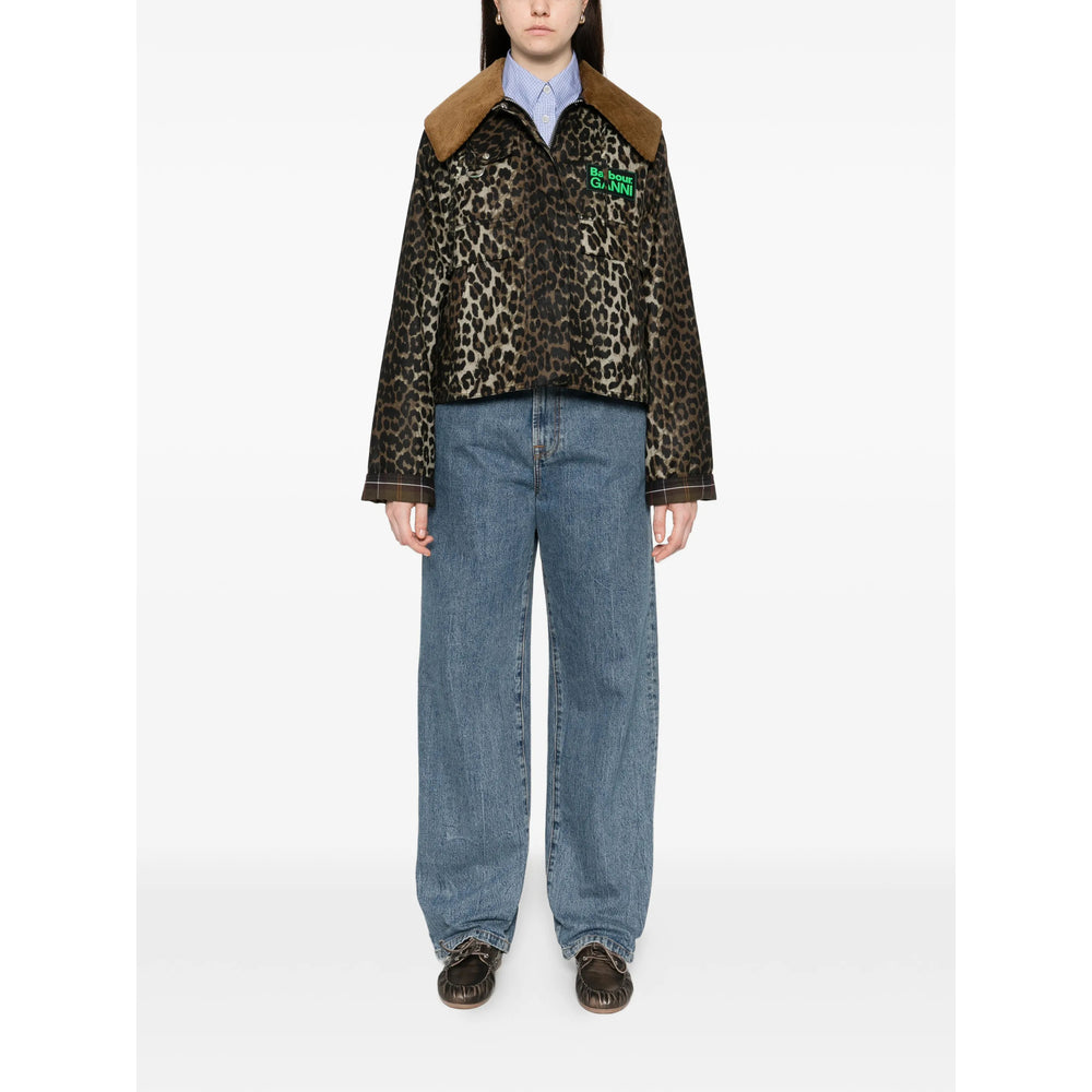 Barbour X Ganni Outerwears - Brown, Black | 9380f092796176fbba3f8aed927f77d1010ea424