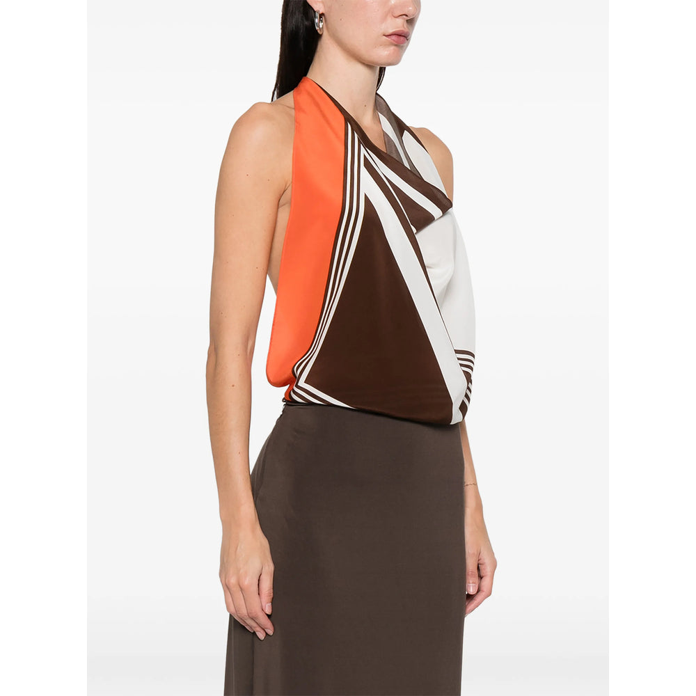 Sir. Scarves - Orange, Brown | 779c8490db1daa39553a2f5272a1f6fb57cc54a0