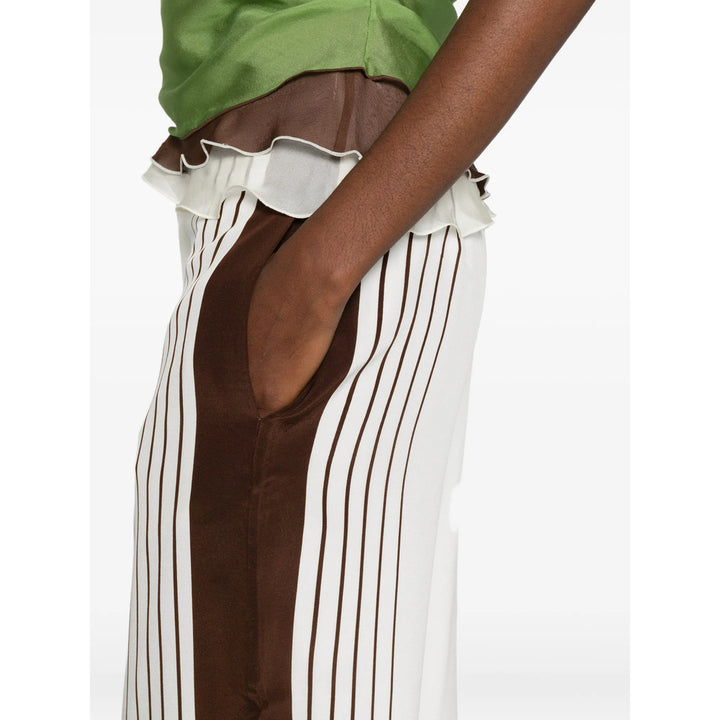 Sir. Pants - White, Brown | f65e5037b6751b00afd7dd0e0a8910379a7c2b7a