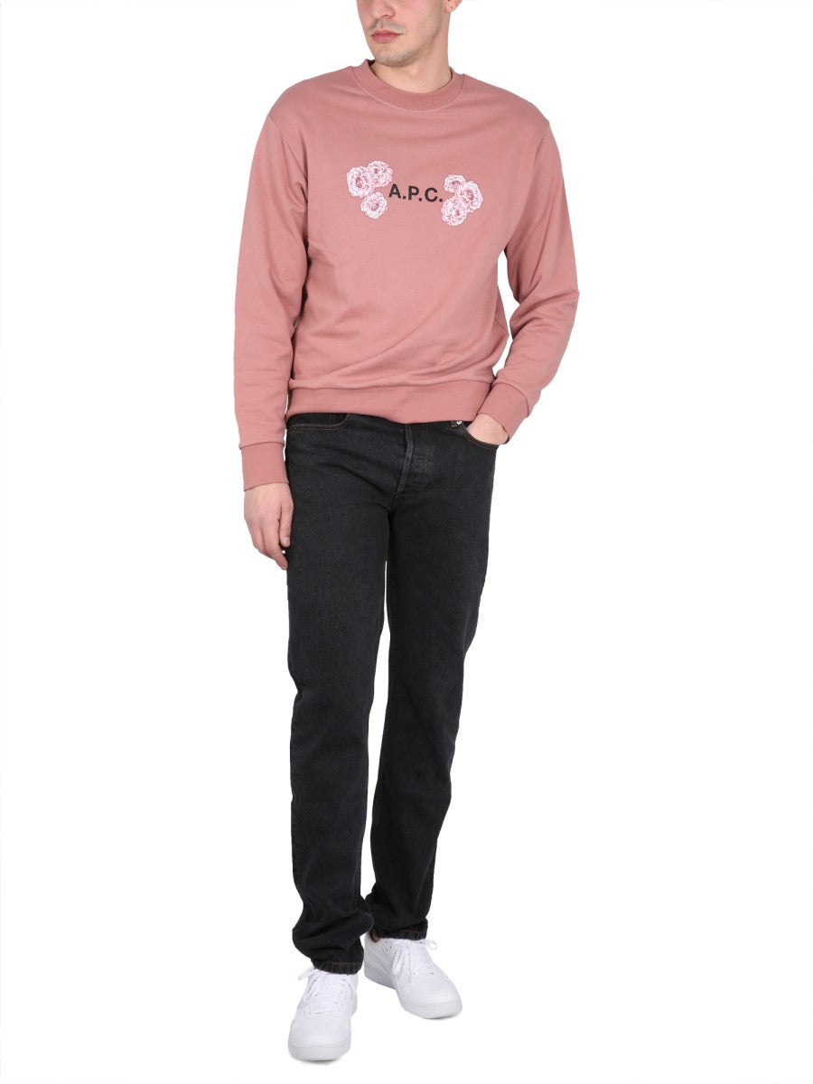 A.P.C. Sweatshirts - Pink | Wanan Luxury