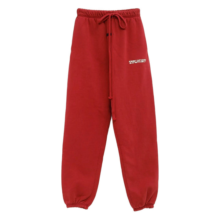 Fear Of God Essentials Pants - Red | 63cfec3da01e14c5cb0832f7268243751d383558