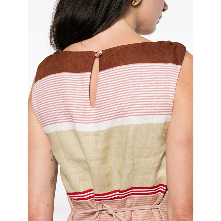 Faithfull The Brand Dresses - Pink, Green | 9fa6188df7d1d6daa8556b34acf6e77a66b74a6e