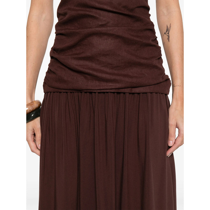 Faithfull The Brand Dresses - Brown | f2f04c6af48f4a8fdfc52af34ef821c8df095620