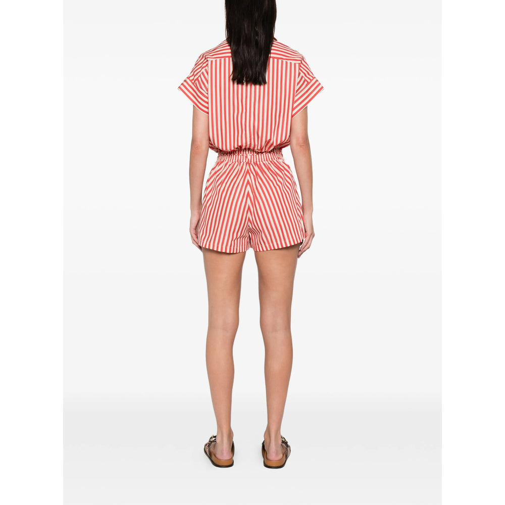 Faithfull The Brand Jumpsuits - Red, White | a1053b10fbaab50938f10bfe048e425aca739d5a