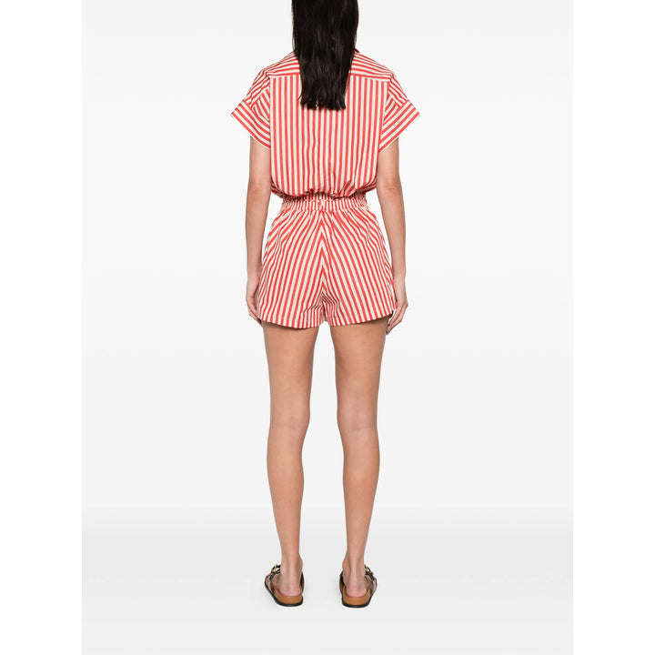 Faithfull The Brand Jumpsuits - Red, White | a1053b10fbaab50938f10bfe048e425aca739d5a