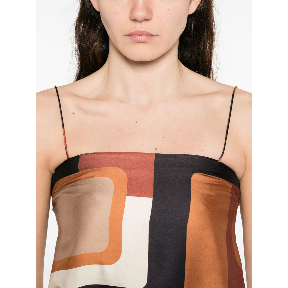 Faithfull The Brand Tops - Orange, Black | dd5eb5f50c380fc91302fd881a6cdfa1261554d2