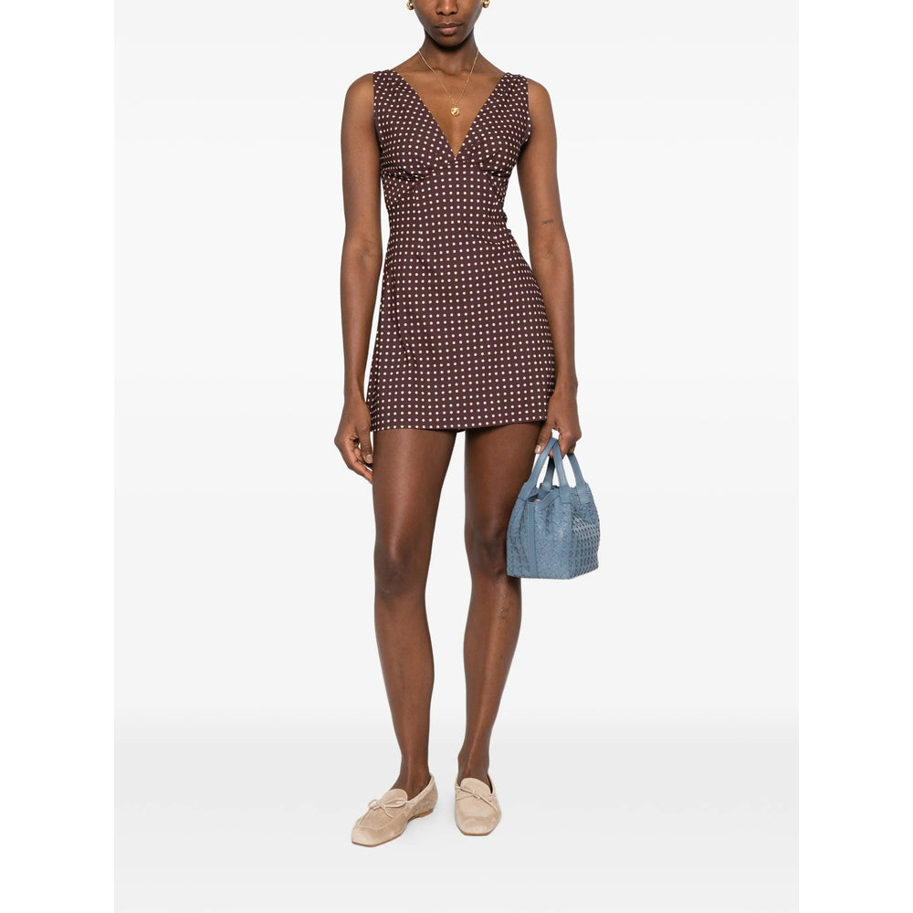 Faithfull The Brand Dresses - Brown, Neutral | 9646b632f68ef66d92b0d65c29a768cab7ac6c64