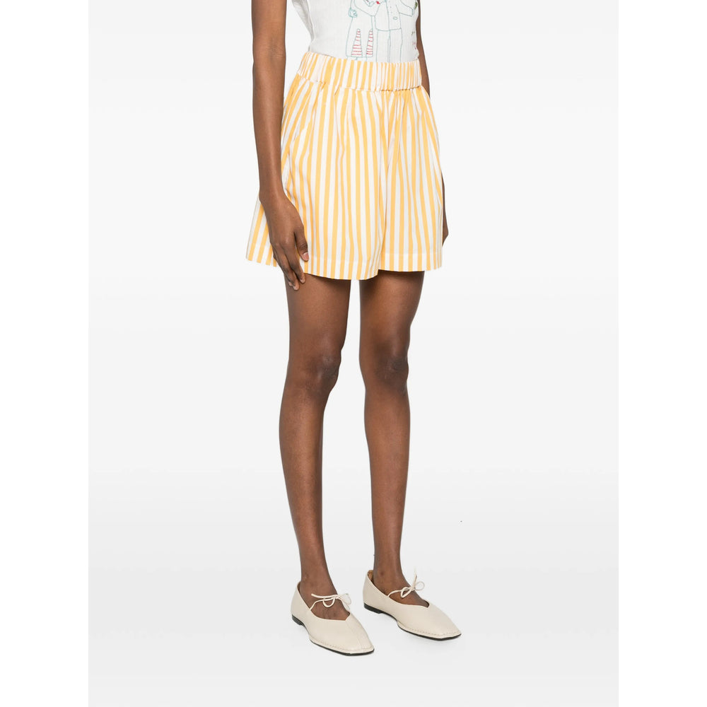 Faithfull The Brand Shorts - Yellow, White | 68883921cdc13c0c074fed00f432d391742e4e47
