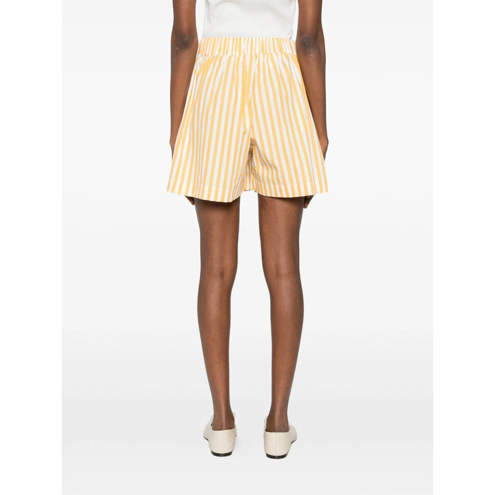 Faithfull The Brand Shorts - Yellow, White | 14a132f84ff7f192c1be432ce897a1fe4be61106