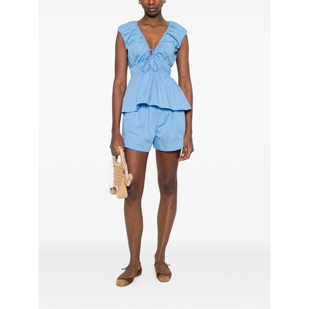 Faithfull The Brand Shorts - Blue | 5deee26e2567f52414f9c35bb728f1e1b709d464
