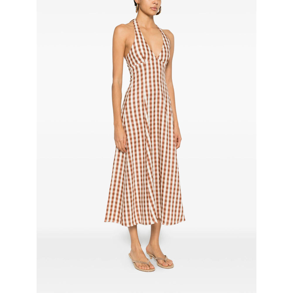 Faithfull The Brand Dresses - Brown, Neutral | 90fcb0eab0a51a7015d142ff2c7dc27d34831414