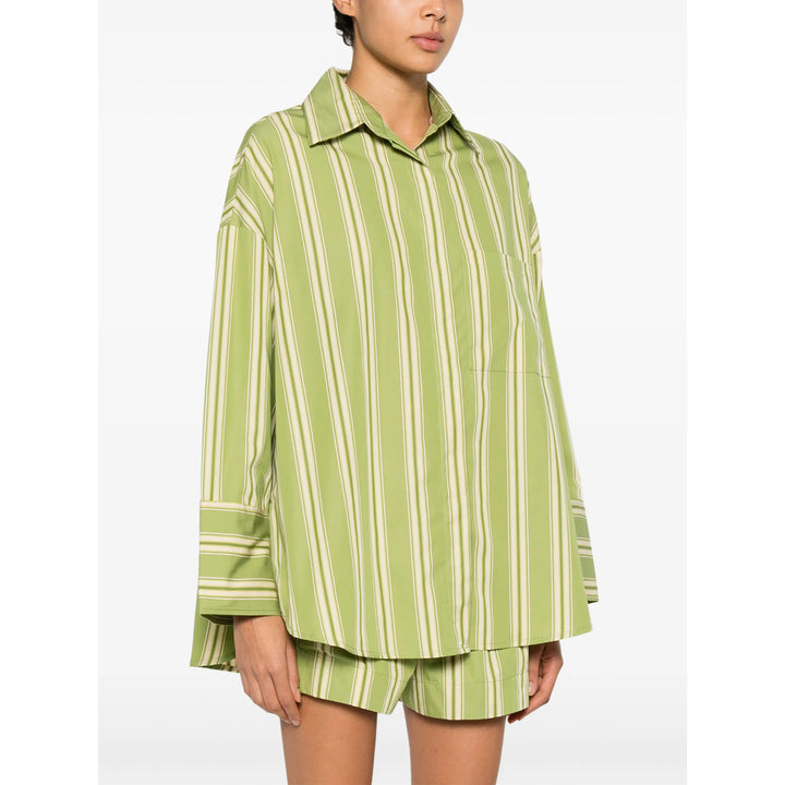 Faithfull The Brand Shirts - Green, Neutral | f2de91fdf7733c1ce4b12259565de5c024e121bd