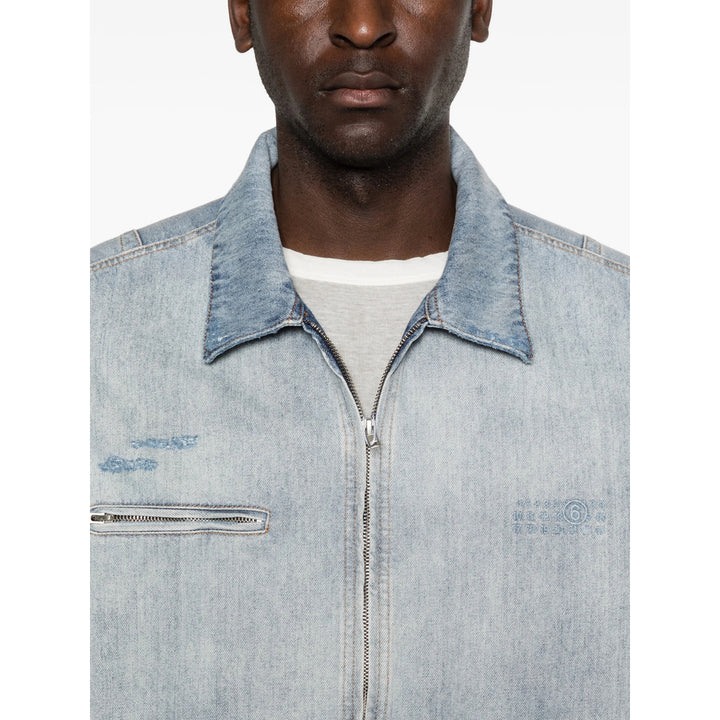 Mm6 Maison Margiela Outerwears - Blue | 8e4daea8780e627c9e8585a62d6388547ff2feb5