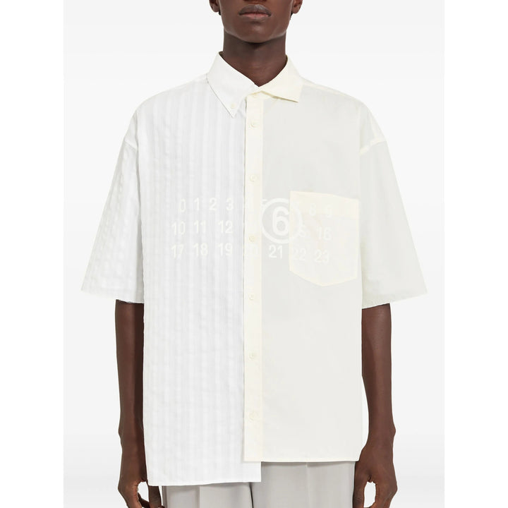 Mm6 Maison Margiela Shirts - White, Neutral | d1379daeb4ade631e42ac95ce9ebe9006e2af2d9