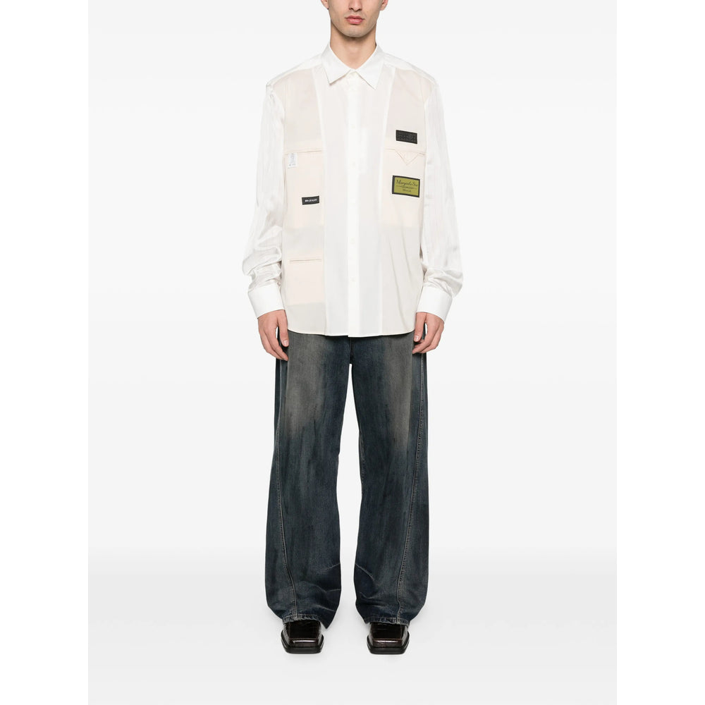 Mm6 Maison Margiela Shirts - White, Neutral | fe80bdcb3a61d2e38a43a9a8d0ab9caf87718b6a