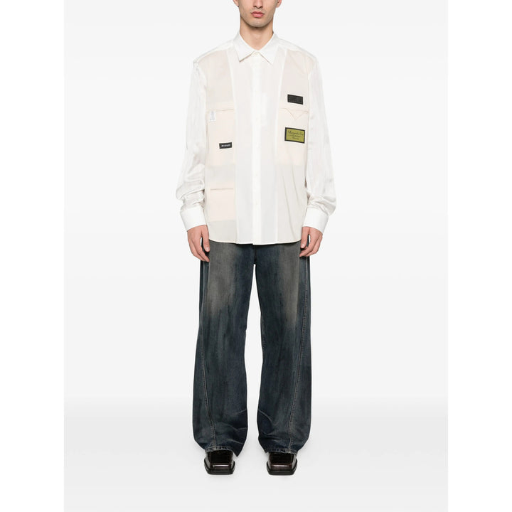 Mm6 Maison Margiela Shirts - White, Neutral | fe80bdcb3a61d2e38a43a9a8d0ab9caf87718b6a