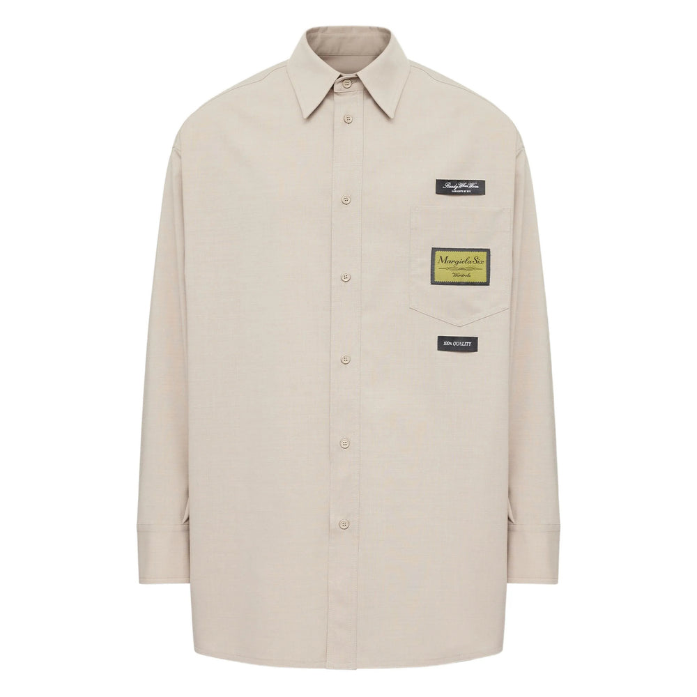 Mm6 Maison Margiela Shirts - Neutral | ebcf478d4e54fb831f7cfafdaea5dc00154353e9