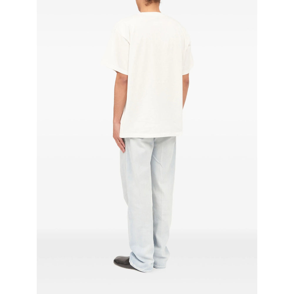 Mm6 Maison Margiela T Shirts - White | 8b8e1a179da4e1dfa412311478569fe22e662dd9