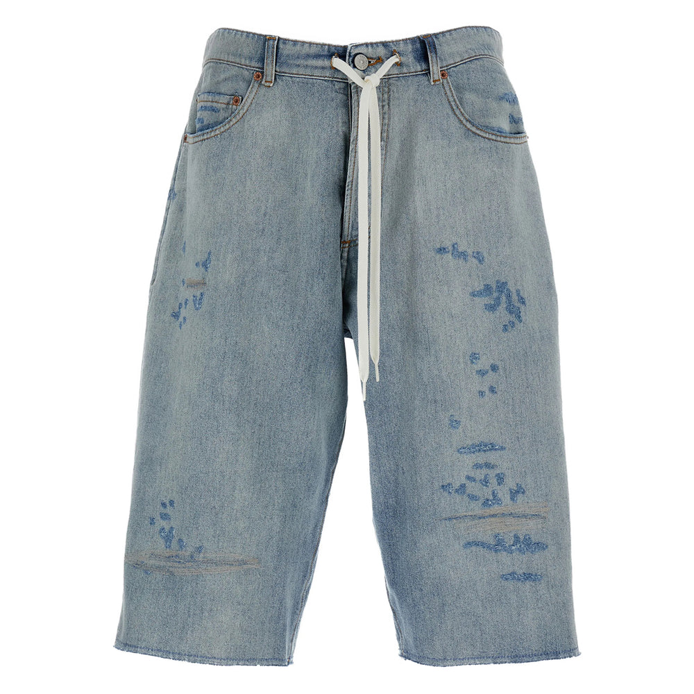 Mm6 Maison Margiela Shorts - Blue | 268b043b21cbffe04513d25d49c91bf6b5531cdf