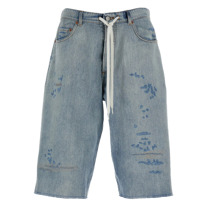 Mm6 Maison Margiela Shorts - Blue | 268b043b21cbffe04513d25d49c91bf6b5531cdf
