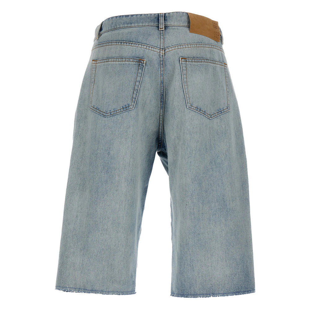Mm6 Maison Margiela Shorts - Blue | cd6be76a71afc887fa9065a0c8867718d5303c2b