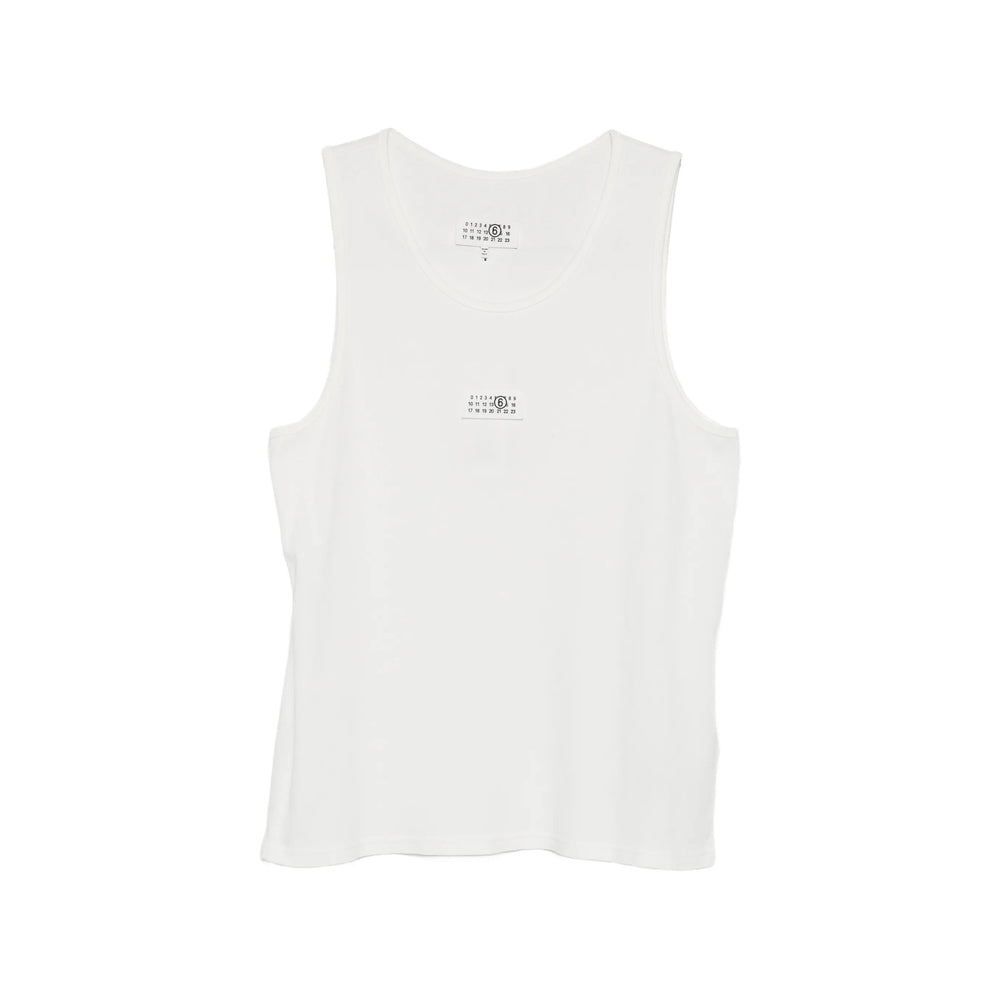 Mm6 Maison Margiela T Shirts - White | 5561f50ef29729e6b23d344c938f3f3d8478bdcd