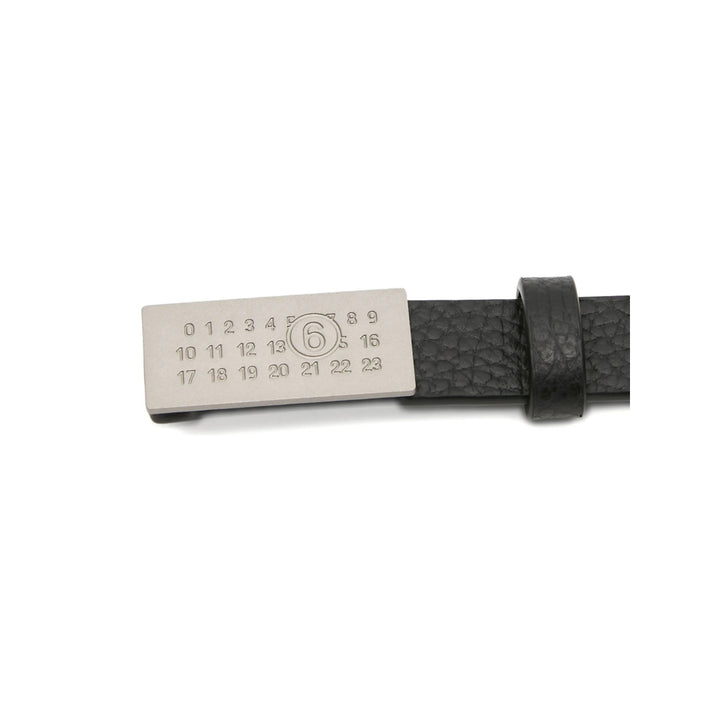 Mm6 Maison Margiela Belts - Black, Silver | f9a484cca4d304a0d70e0549cf2ac7954576be3a