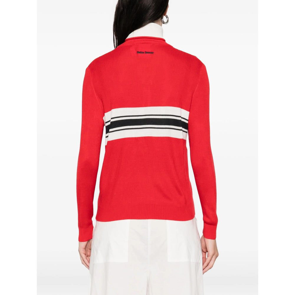 Adidas By Wales Bonner Sweaters - Red, White | 437e09a1dfa421ae410ff802706b795a7880261a