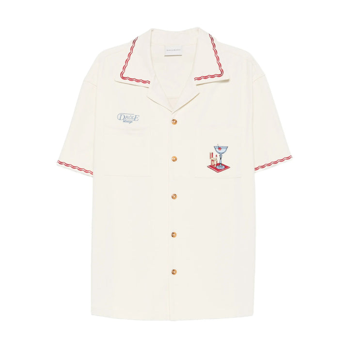 DrôLe De Monsieur Shirts - White | ca8e4d05d90235e787c2ce1b8e61750bc5add8b3