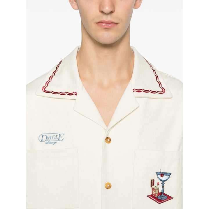 DrôLe De Monsieur Shirts - White | f00332bfcc17feab0c1875af750b0cc68e6045a3