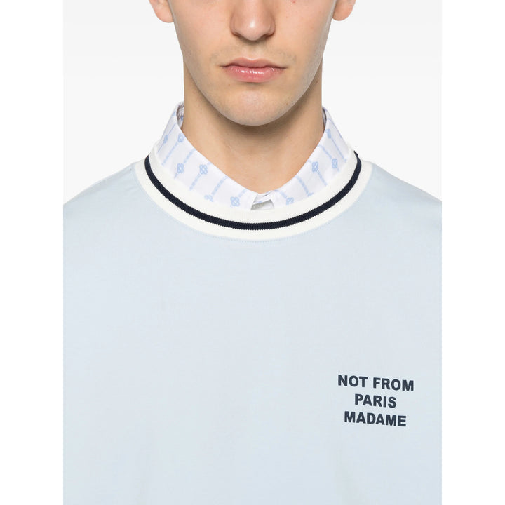 DrôLe De Monsieur T Shirts - Blue | a4542fa1f373960da00fbae7151d918fbc85c25c