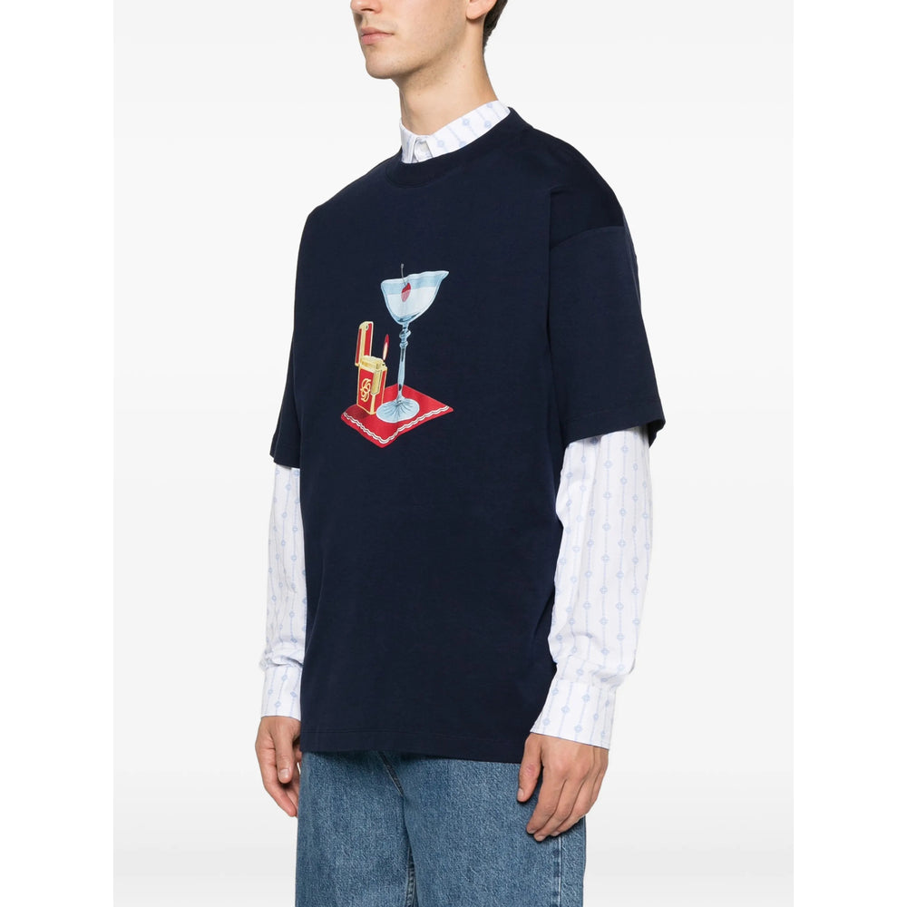 DrôLe De Monsieur T Shirts - Blue | 7a87a83584602113937966861162cdf7ca285b15