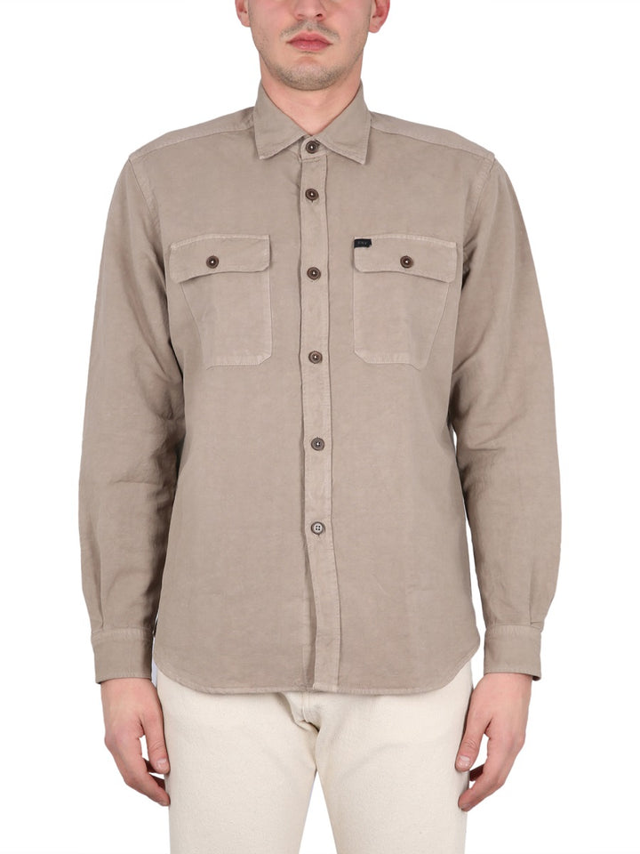 Fay Shirts - Brown | Wanan Luxury