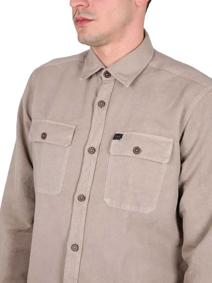 Fay Shirts - Brown | Wanan Luxury