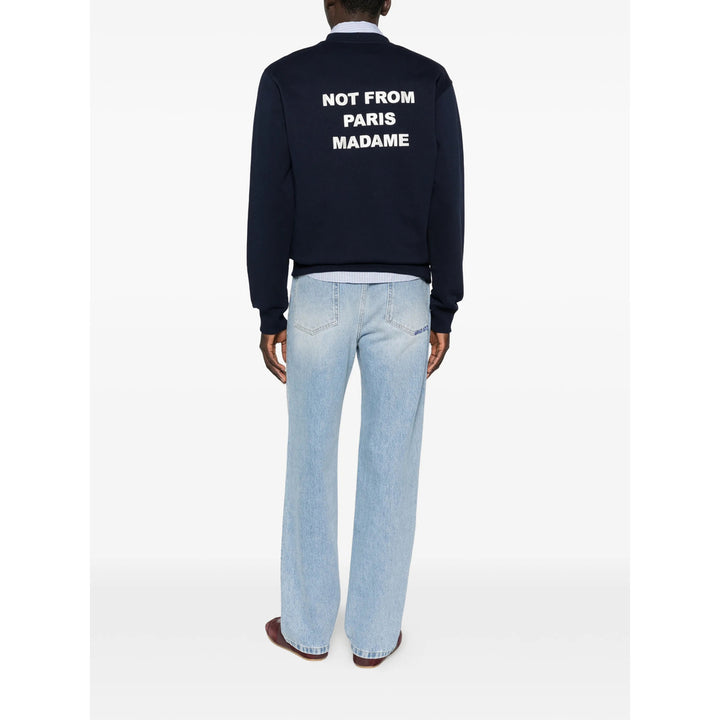 DrôLe De Monsieur Sweatshirts - Blue | 31908083299dd2b8449c3ca5cf012f03a436ca9a