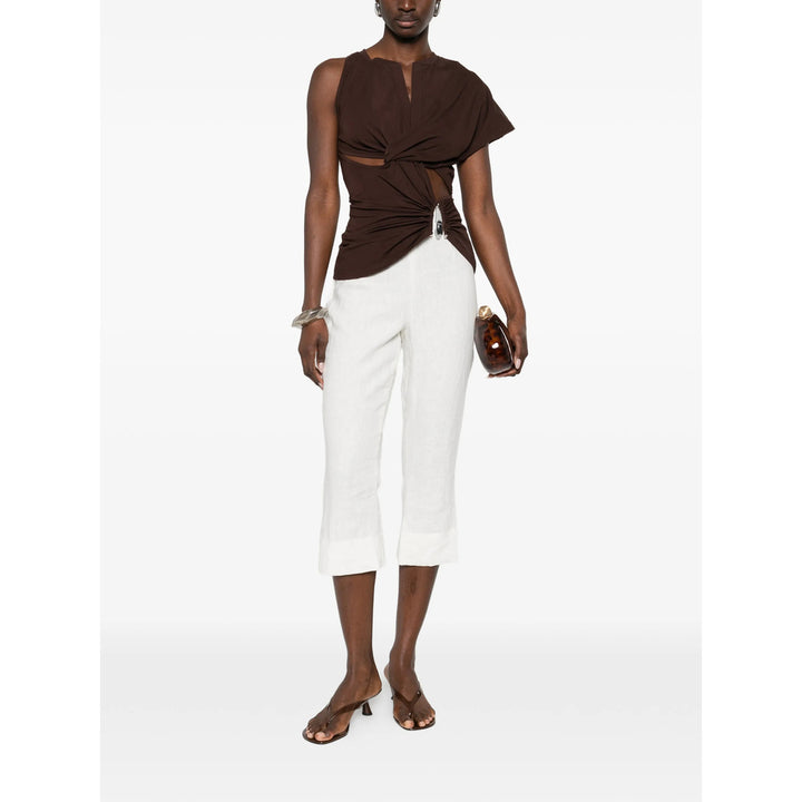 Christopher Esber T Shirts - Brown | 5101e82b87eb4daf01d2b94951806181dc1ee1a2