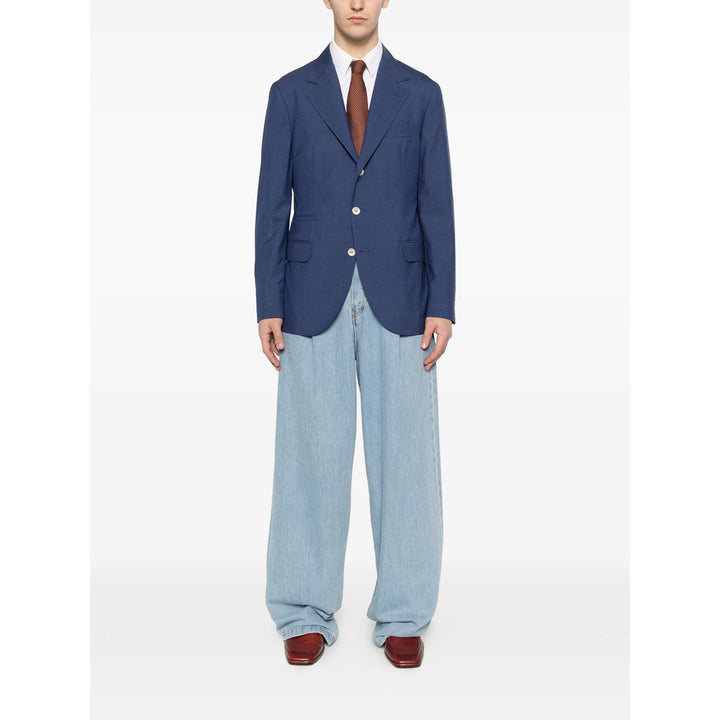 Brunello Cucinelli Jackets - Blue | 64d0b2d5a478aef901b47a9373ecf75bfcb56a33
