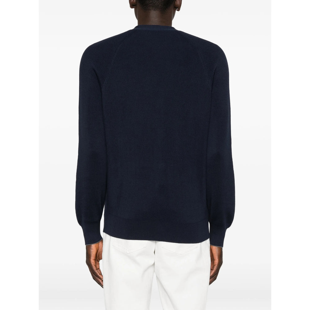 Brunello Cucinelli Sweaters - Blue | f551b9406f0949ea7877b853192179832c439dd5