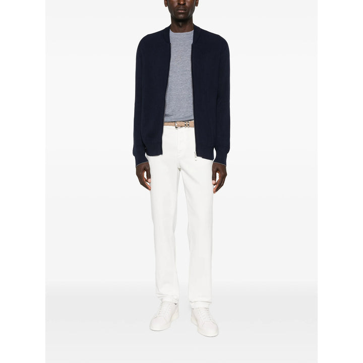 Brunello Cucinelli Sweaters - Blue | cbe5c390b6989e1fff9f85f867bf056a1104ec77