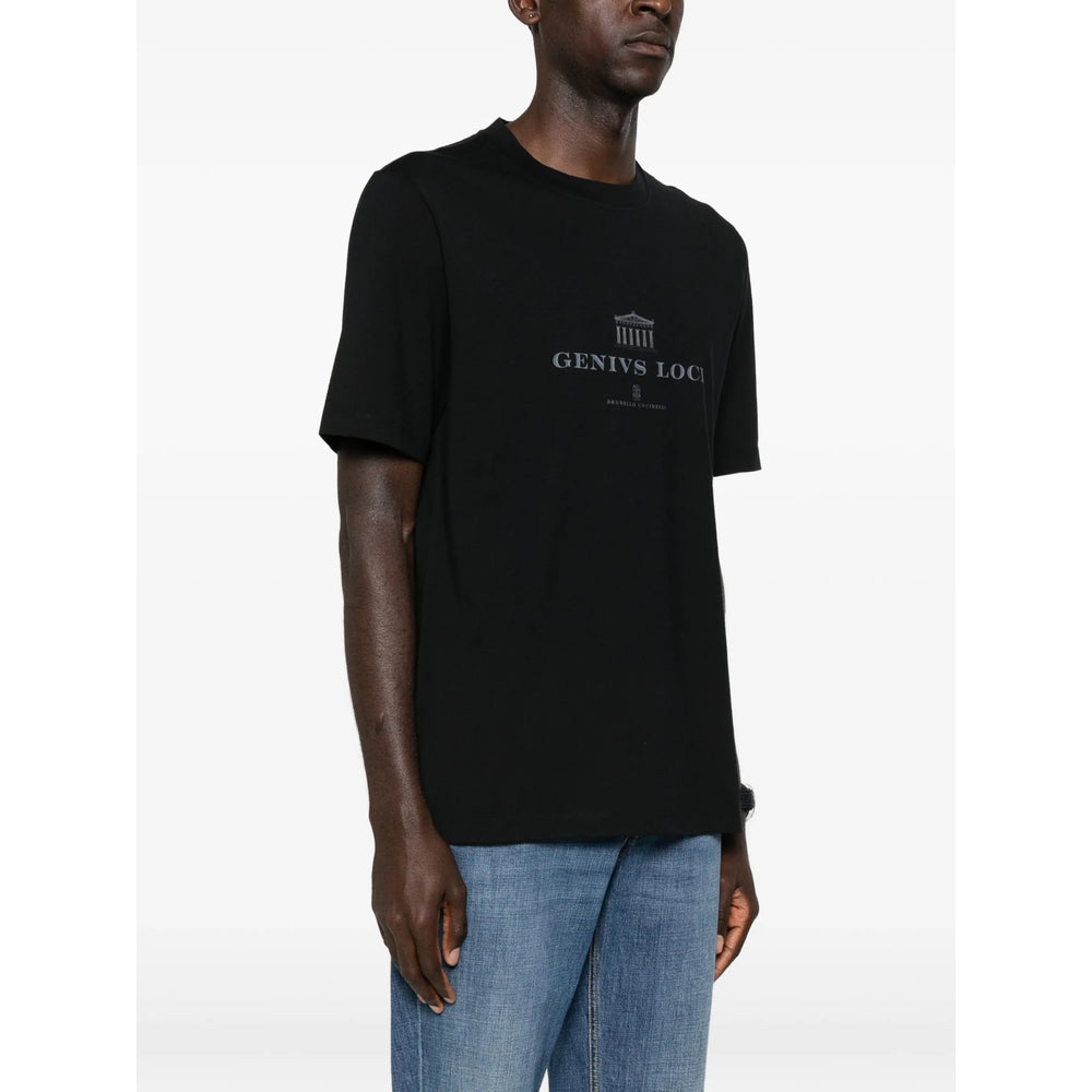 Brunello Cucinelli T Shirts - Black | f4041b8618e289d91b10f14b1715ba8ab5c1b408