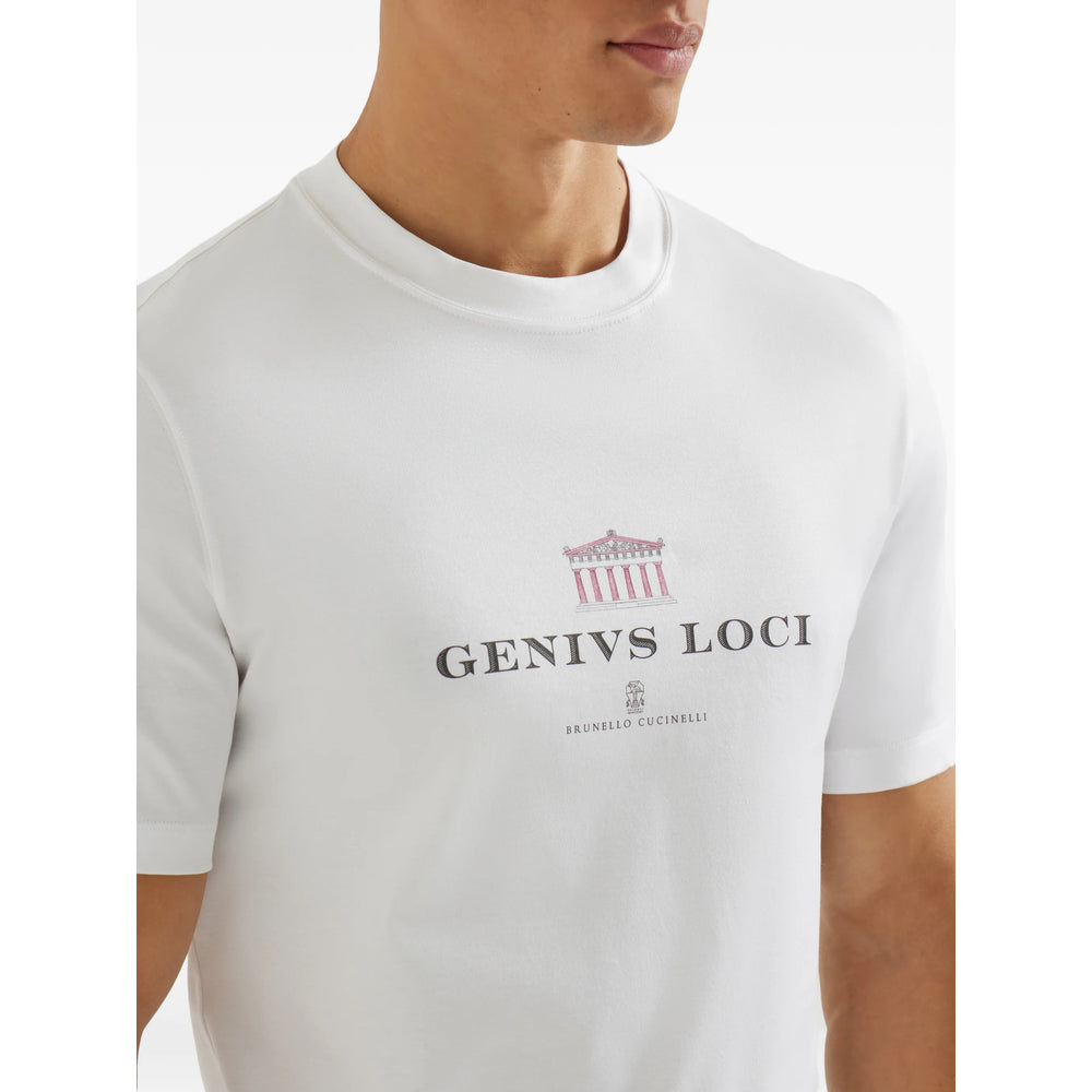 Brunello Cucinelli T Shirts - White | 368210681ce0ffd9fd6bd276966aaae420d8be70