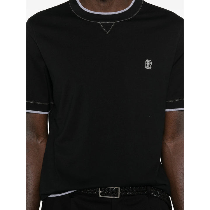 Brunello Cucinelli T Shirts - Black | 45fb5ec37708ea99a372ff0064f05a6f4f1d70a6