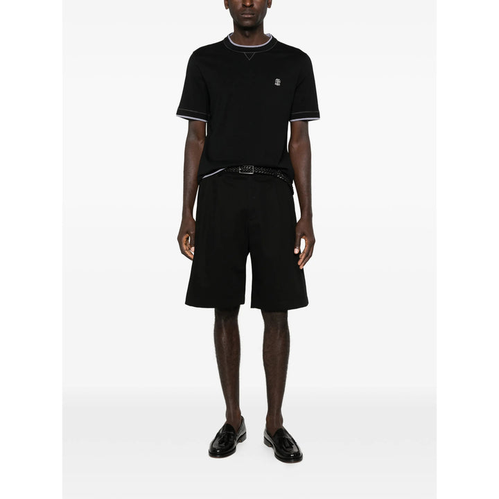 Brunello Cucinelli T Shirts - Black | c0fdb79c15e9398090a7d054f57f392059eccf20