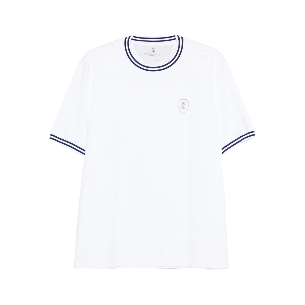 Brunello Cucinelli T Shirts - White | 3aa400691b85471d008ae1e38a96377a683794c6